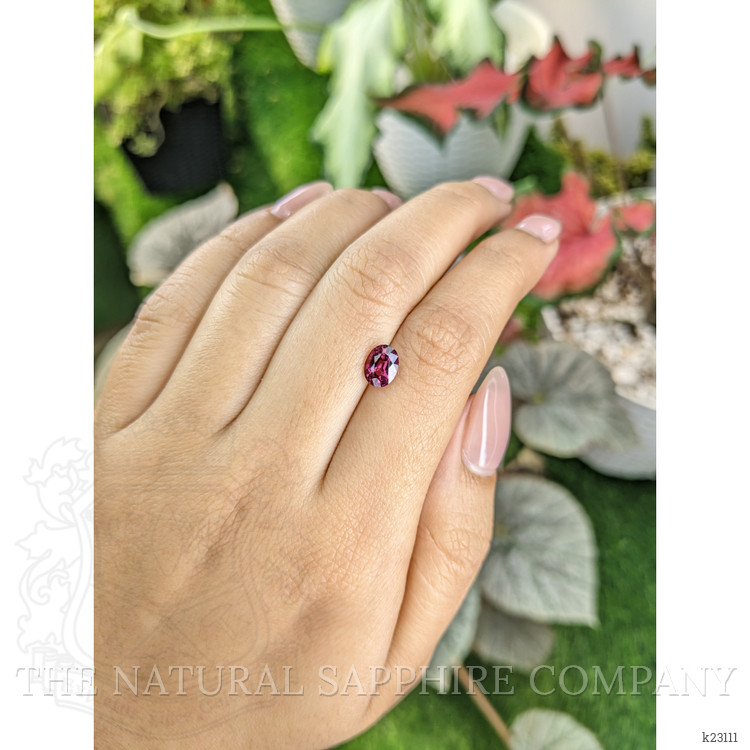 1.17 Ct. Pinkish Purple Garnet from Ceylon (Sri Lanka)