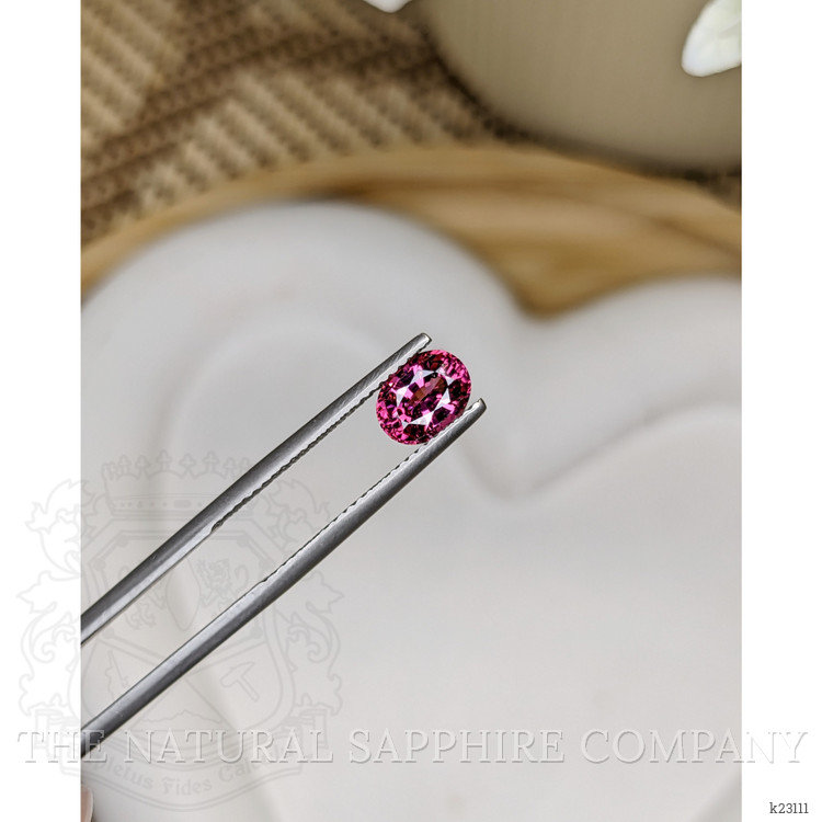 1.17 Ct. Pinkish Purple Garnet from Ceylon (Sri Lanka)