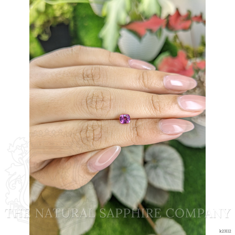 0.65 Ct. Pinkish Purple Garnet from Ceylon (Sri Lanka)