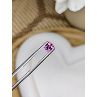 0.65 Ct. Pinkish Purple Garnet from Ceylon (Sri Lanka) Life Style