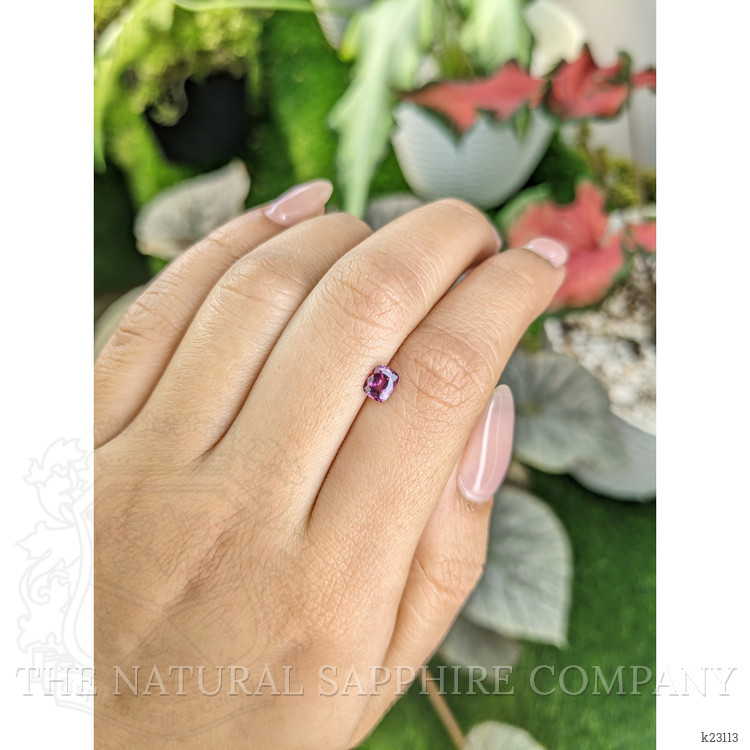 0.57 Ct. Pinkish Purple Garnet from Ceylon (Sri Lanka)
