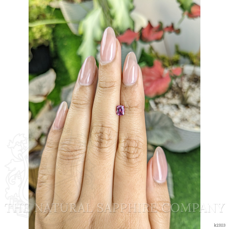 0.57 Ct. Pinkish Purple Garnet from Ceylon (Sri Lanka)
