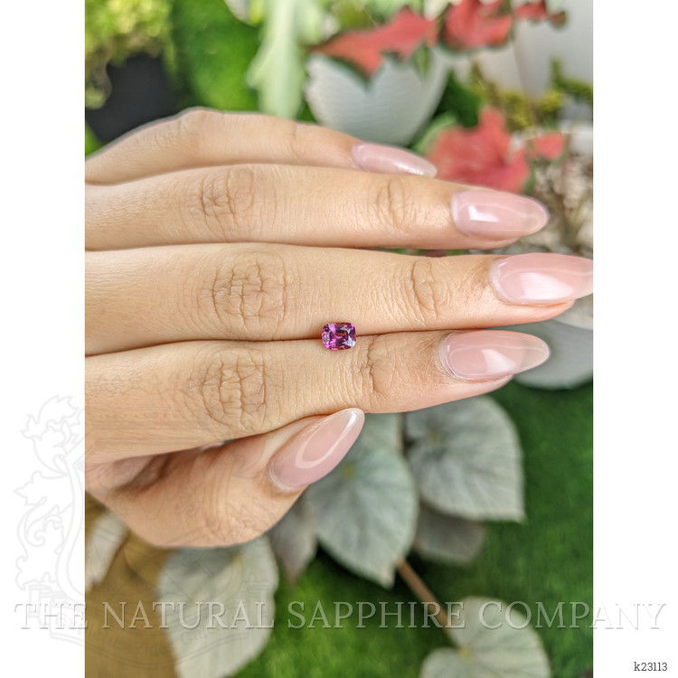 0.57 Ct. Pinkish Purple Garnet from Ceylon (Sri Lanka)