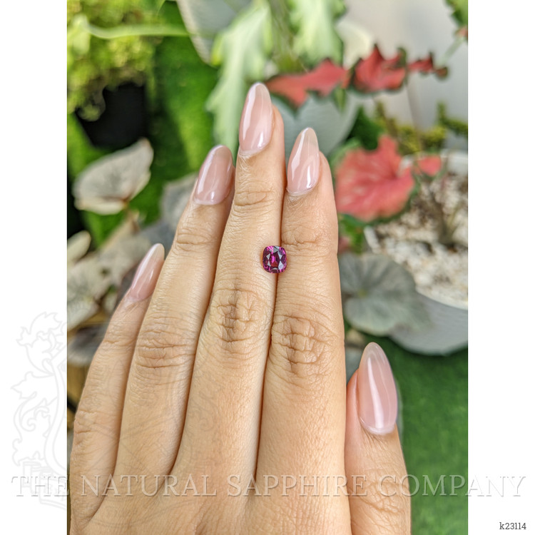 1.15 Ct. Pinkish Purple Garnet from Ceylon (Sri Lanka)