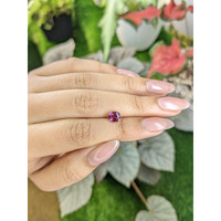 1.15 Ct. Pinkish Purple Garnet from Ceylon (Sri Lanka) Life Style