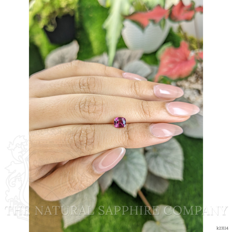 1.15 Ct. Pinkish Purple Garnet from Ceylon (Sri Lanka)