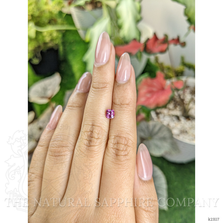 0.63 Ct. Purplish Pink Garnet from Ceylon (Sri Lanka)