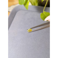 3.05 Ct. Greenish Yellow Cabochon Chrysoberyl from Ceylon (Sri Lanka) Life Style