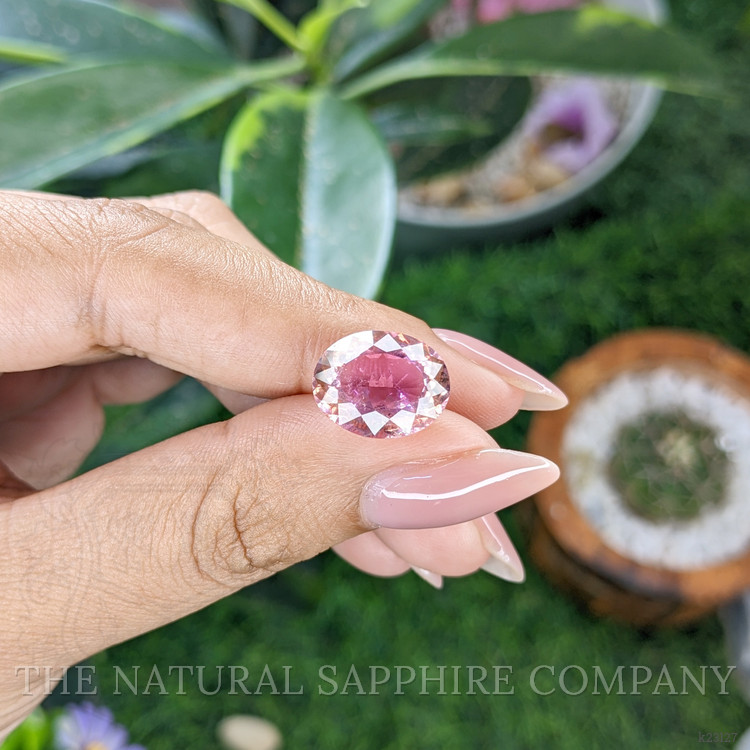5.57 Ct. Bi Color Tourmaline from Ceylon (Sri Lanka)