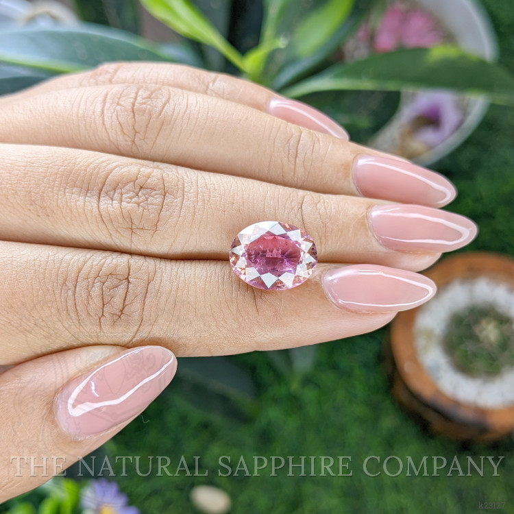 5.57 Ct. Bi Color Tourmaline from Ceylon (Sri Lanka)