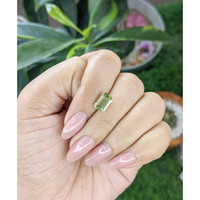 2.35 Ct. Green Chrysoberyl from Ceylon (Sri Lanka) Life Style