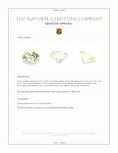 2.77 Ct. Yellow Quartz Appraisal