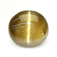 3.05 Ct. Brown Cabochon Chrysoberyl from Ceylon (Sri Lanka) Video