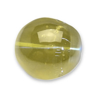 5.66 Ct. Yellowish Green Cabochon Chrysoberyl from Ceylon (Sri Lanka) Video