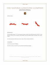 11.55 Ct. Coral from China Appraisal