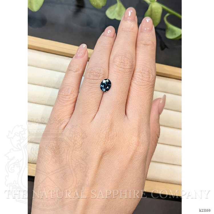 1.66 Ct. Blue Spinel from Ceylon (Sri Lanka)