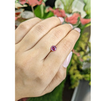 0.83 Ct. Garnet from Ceylon (Sri Lanka) Life Style