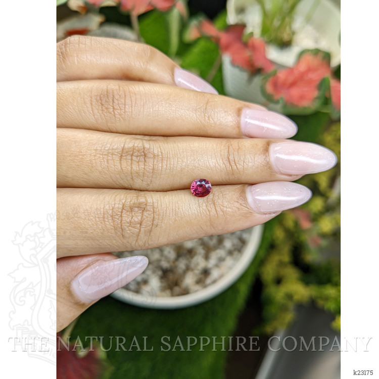 0.71 Ct. Garnet from Ceylon (Sri Lanka)