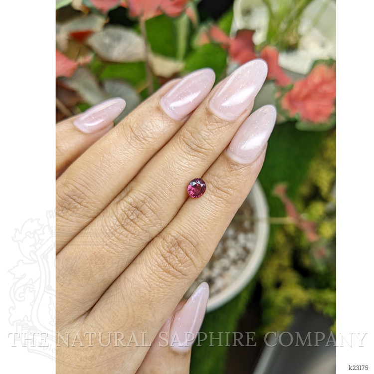 0.71 Ct. Garnet from Ceylon (Sri Lanka)