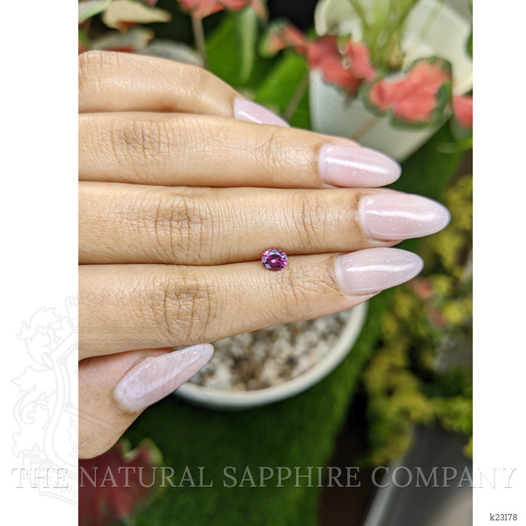 0.48 Ct. Garnet from Ceylon (Sri Lanka)