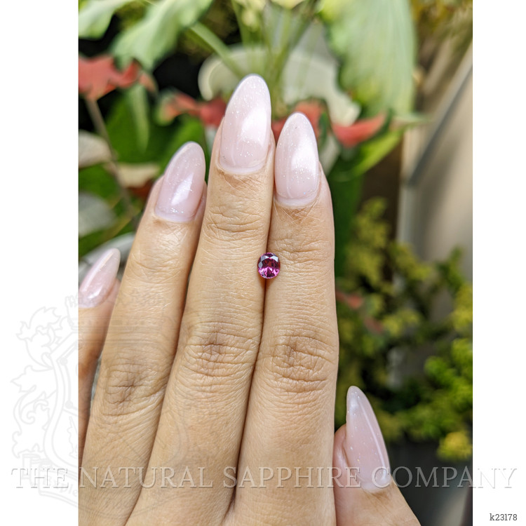 0.48 Ct. Garnet from Ceylon (Sri Lanka)