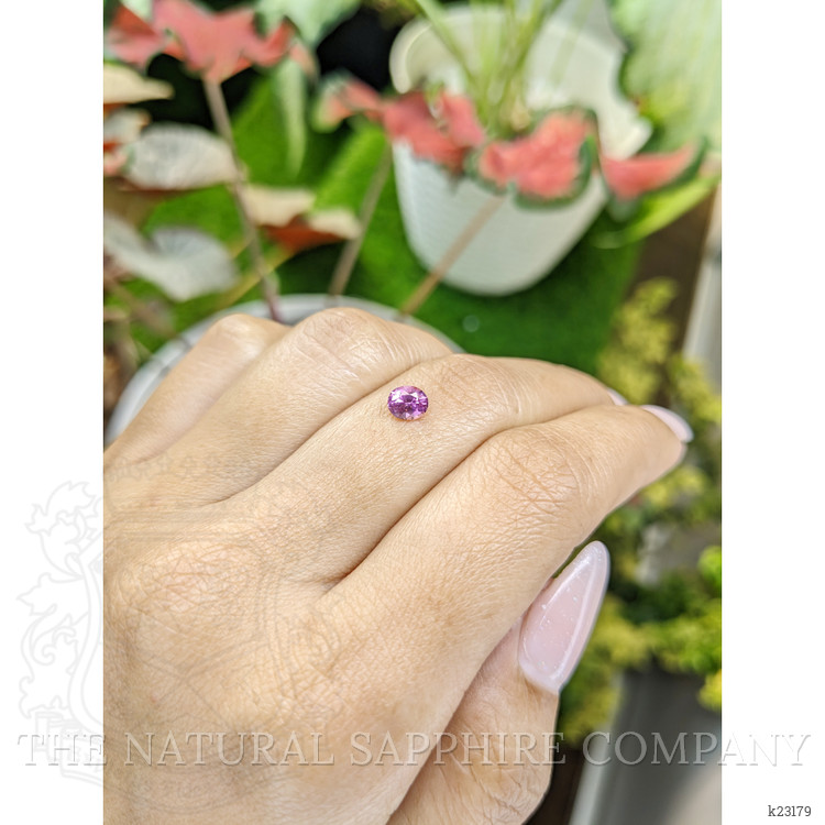 0.58 Ct. Garnet from Ceylon (Sri Lanka)