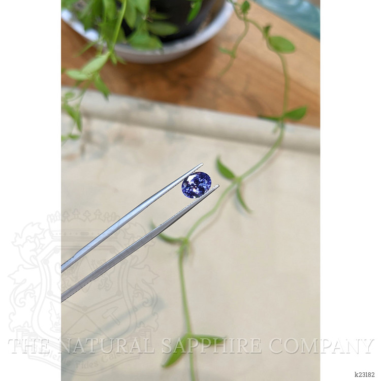 2.22 Ct. Violet Tanzanite from Tanzania