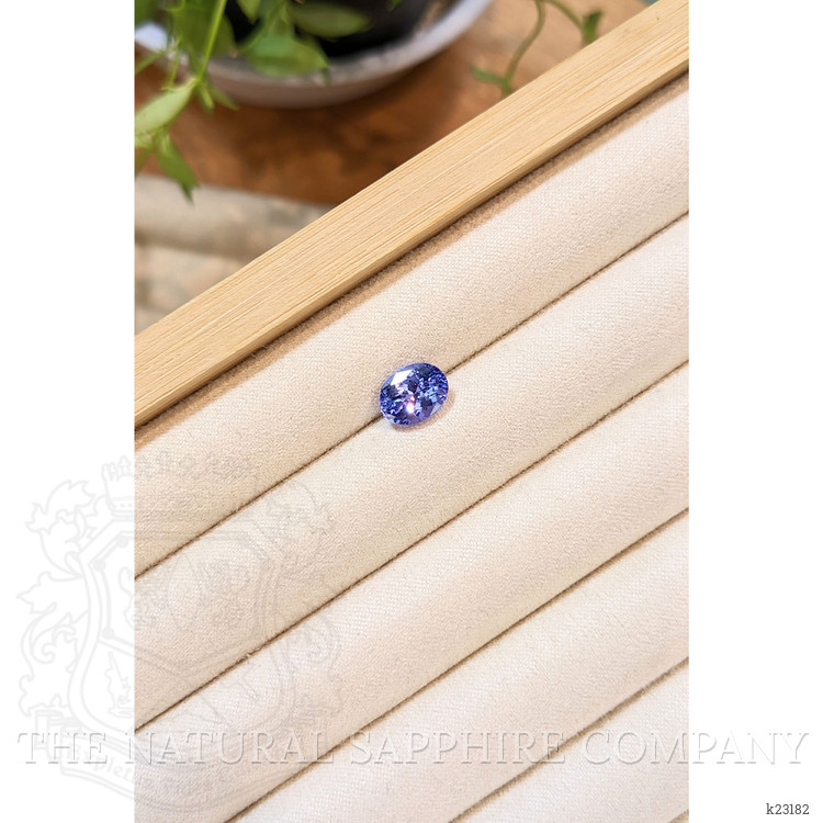 2.22 Ct. Violet Tanzanite from Tanzania