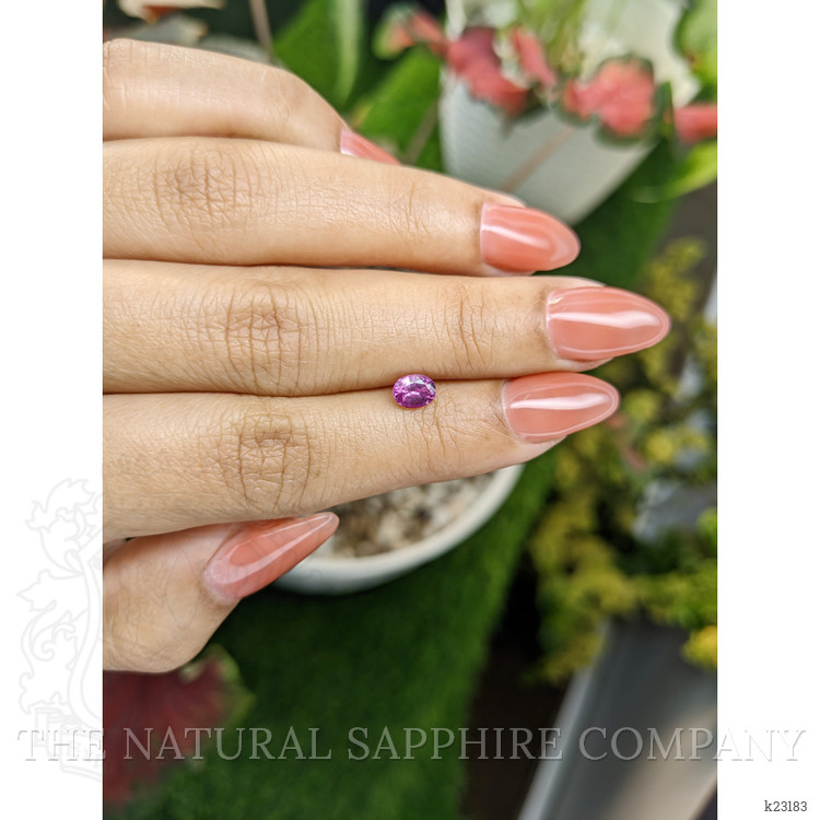 0.59 Ct. Garnet from Ceylon (Sri Lanka)