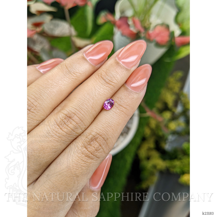 0.59 Ct. Garnet from Ceylon (Sri Lanka)