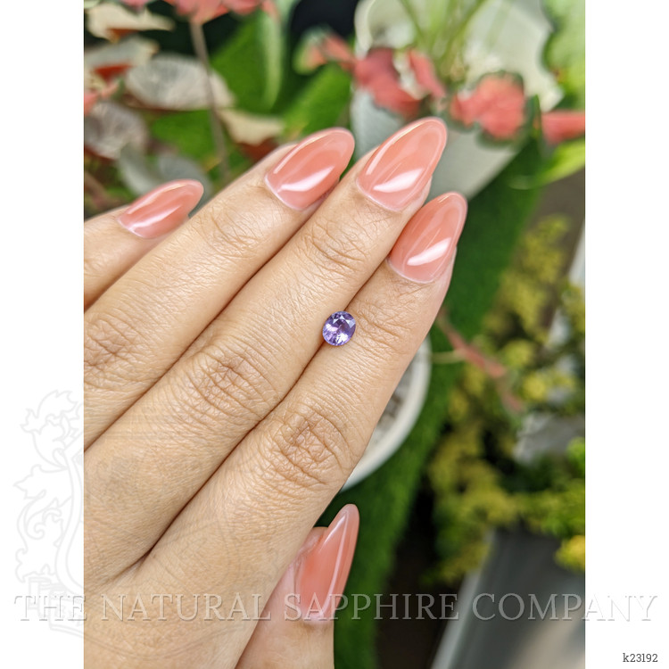 0.57 Ct. Purple Spinel from Ceylon (Sri Lanka)