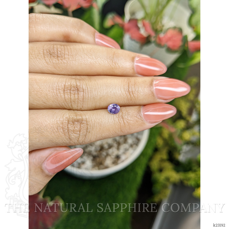 0.57 Ct. Purple Spinel from Ceylon (Sri Lanka)