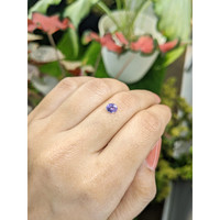0.57 Ct. Purple Spinel from Ceylon (Sri Lanka) Life Style