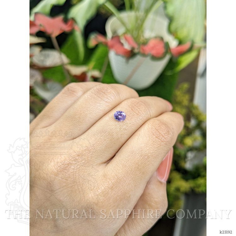 0.57 Ct. Purple Spinel from Ceylon (Sri Lanka)