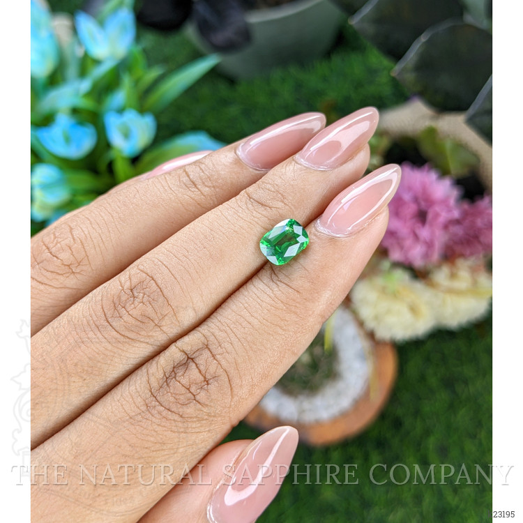 1.86 Ct. Tsavorite Garnet from Tanzania