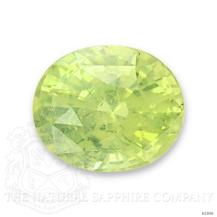 3.64 Ct. Green Chrysoberyl from Ceylon (Sri Lanka)