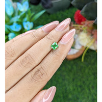 0.84 Ct. Tsavorite Garnet from Tanzania Life Style