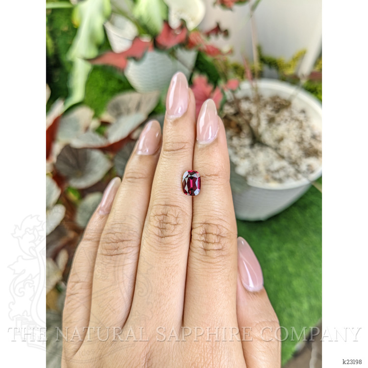 2.29 Ct. Rhodolite Garnet from Ceylon (Sri Lanka)