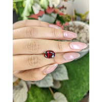 4.34 Ct. Rhodolite Garnet from Ceylon (Sri Lanka) Life Style