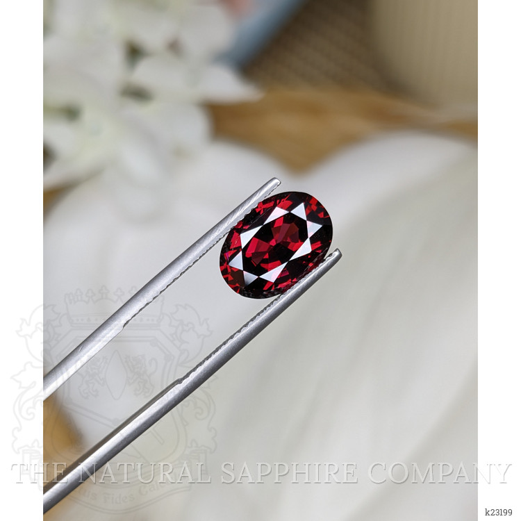 4.34 Ct. Rhodolite Garnet from Ceylon (Sri Lanka)