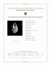 1.72 Ct. Rainbow Moonstone from Ceylon (Sri Lanka) Scan Report