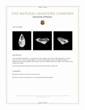 1.16 Ct. Rainbow Moonstone from Ceylon (Sri Lanka) Appraisal