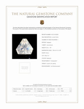 1.39 Ct. Rainbow Moonstone from Ceylon (Sri Lanka) Scan Report