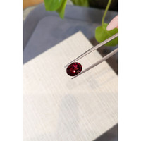 3.67 Ct. Red Garnet from Tanzania Life Style