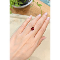 2.05 Ct. Red Garnet from Tanzania Life Style