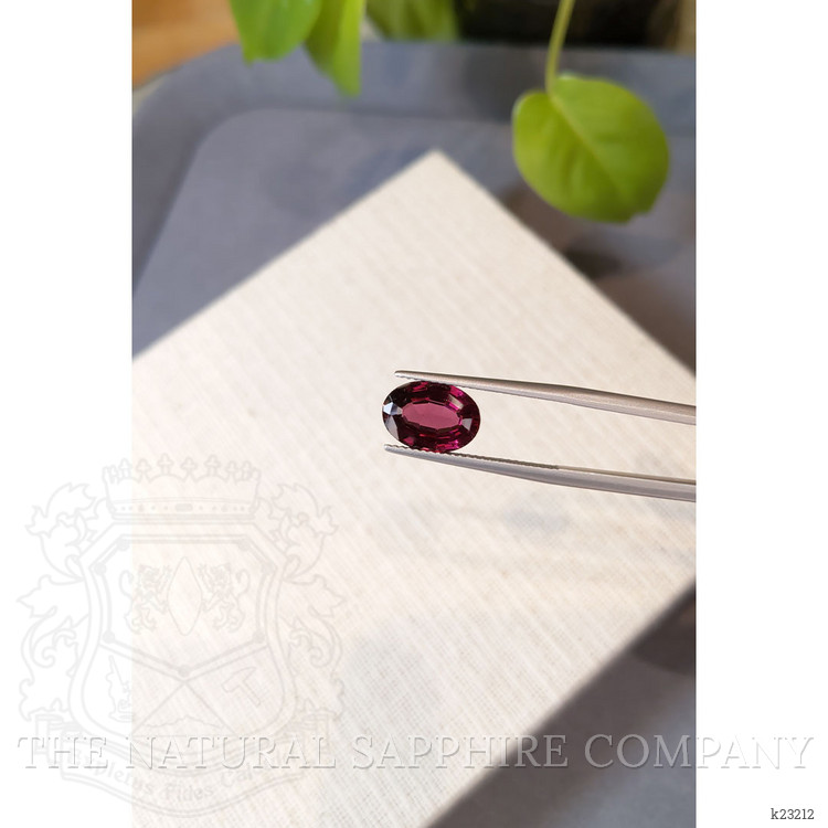 4.32 Ct. Purplish Red Rhodolite Garnet from Tanzania
