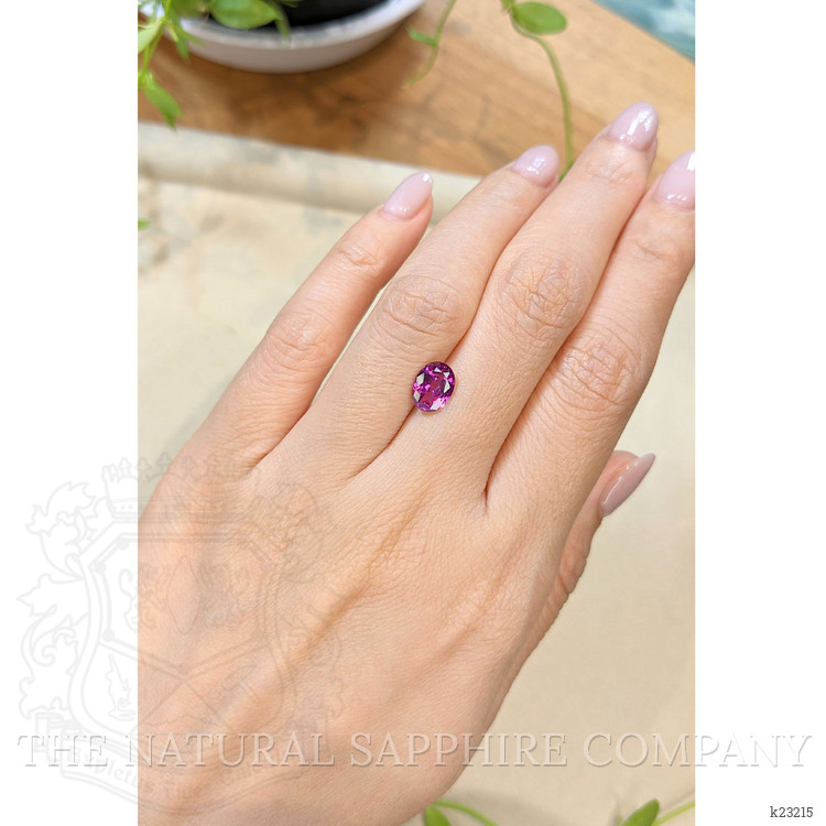 1.70 Ct. Purplish Pink Rhodolite Garnet from Tanzania