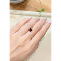 2.09 Ct. Red Garnet from Tanzania Life Style