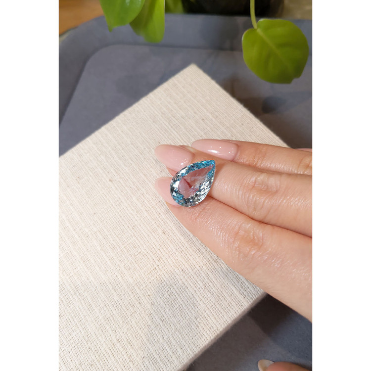 11.60 Ct. Blue Aquamarine from Brazil