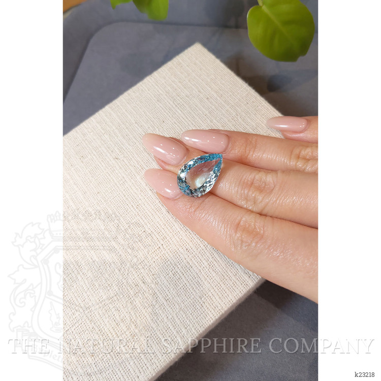 11.60 Ct. Blue Aquamarine from Brazil